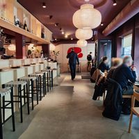 Interior at Hoi Koi Sushi in Zurich