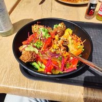 Falafel salad at Olive City in Zurich