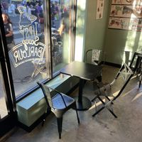 Seating  at Tipsy Scoop in Portland