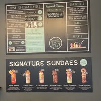 Flavors  at Tipsy Scoop in Portland