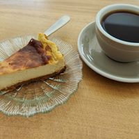 Cheesecake (cashews-based) at Ziomal in Poznan