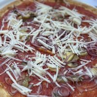 Vegane Pizza Funghi  at Pizzeria Centrale in Trentino-alto Adige