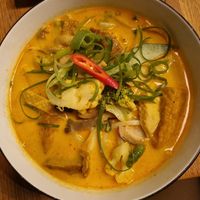 Curry Soup at Vevi - Kaiserstrasse in Vienna