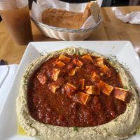 Vegan hummus tofu shakshuka   at Cafe Ole  in Philadelphia