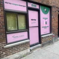   at Dirty Vegan Burger in Montreal