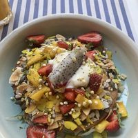 Brunch pancakes  at Brunch & Cake in Barcelona