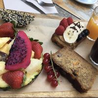 Brekkie Vegan Platter at Brunch & Cake in Barcelona