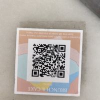 Qr  at Brunch & Cake in Barcelona