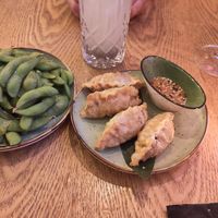 Edamame + Kimchi Gyoza at Hachi - Asian Grill in Bayreuth