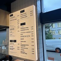 Menü  at Mit&Ohne  in St Gallen