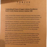 Towzen background at Towzen - Sydney in Sydney
