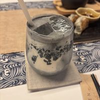 Black sesame latte  at Towzen - Sydney in Sydney