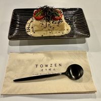 Cold Tofu with Sesame Dressing  at Towzen - Sydney in Sydney