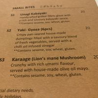 Big price for small bites, but the Karaage was worth it  at Towzen - Sydney in Sydney