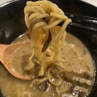 The truffle ramen- umami, creamy, peppery, mushroomy, deliciousness!  at Towzen - Sydney in Sydney