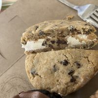 Inside cookie dough sandwich   at The Caring Kitchen - Orangevale in Orangevale