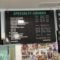 Menu   at Mr. Gene's Beans  in Fairhope