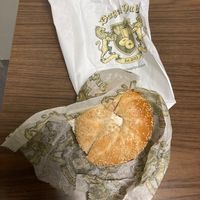 Bagel and tofu cream cheese  at Bagel Pub - Garment District in New York