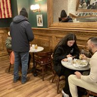 Limited seating  at Bagel Pub - Garment District in New York