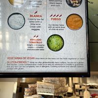 Menu note that says most items can be made vegan. June 2023.  at Border Grill in Negaunee