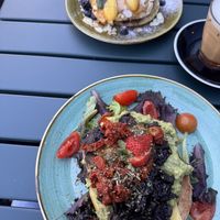 Vegan Toast and Pancakes  at Zenith in Matosinhos