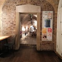 Basement floor has bars and sushi restaurant at Club Mexicana in West London