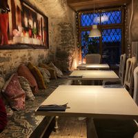 Inside at Vegan Restoran V in Tallinn