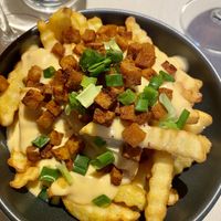 We shared this starter at Vegan Restoran V in Tallinn