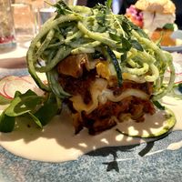 Vegan lasagna  at Vegan Restoran V in Tallinn