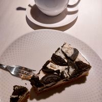 Oreo cheesecake at Vegan Restoran V in Tallinn