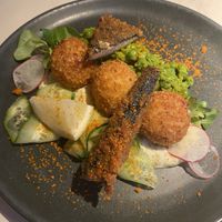 Tofish   at Vegan Restoran V in Tallinn