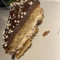 Snickers cake  at Vegan Restoran V in Tallinn