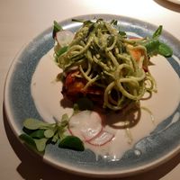 Lasagna at Vegan Restoran V in Tallinn