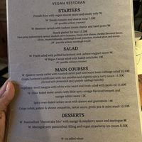   at Vegan Restoran V in Tallinn