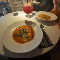 Soup at Vegan Restoran V in Tallinn