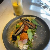 Crispy tofish  at Vegan Restoran V in Tallinn