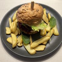 Burger  at Vegan Restoran V in Tallinn