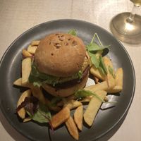 Burger   at Vegan Restoran V in Tallinn