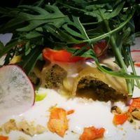 cannelloni at Vegan Restoran V in Tallinn