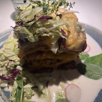 Lasagne  at Vegan Restoran V in Tallinn