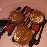 Tiramisu at Vegan Restoran V in Tallinn