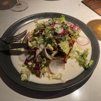 Lentil lasagna! Yum.   at Vegan Restoran V in Tallinn