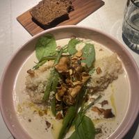 Lemon risotto   at Vegan Restoran V in Tallinn