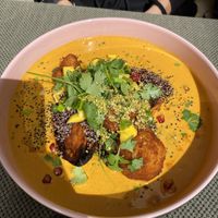 roasted sweet potatoe  at Vegan Restoran V in Tallinn