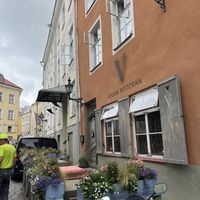 The restaurant   at Vegan Restoran V in Tallinn