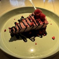 Cherry cake   at Vegan Restoran V in Tallinn