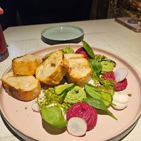 Appetizer at Vegan Restoran V in Tallinn