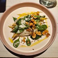 Lemon risotto at Vegan Restoran V in Tallinn