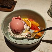 Pavlova at Vegan Restoran V in Tallinn