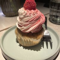 Cupcake  at Vegan Restoran V in Tallinn